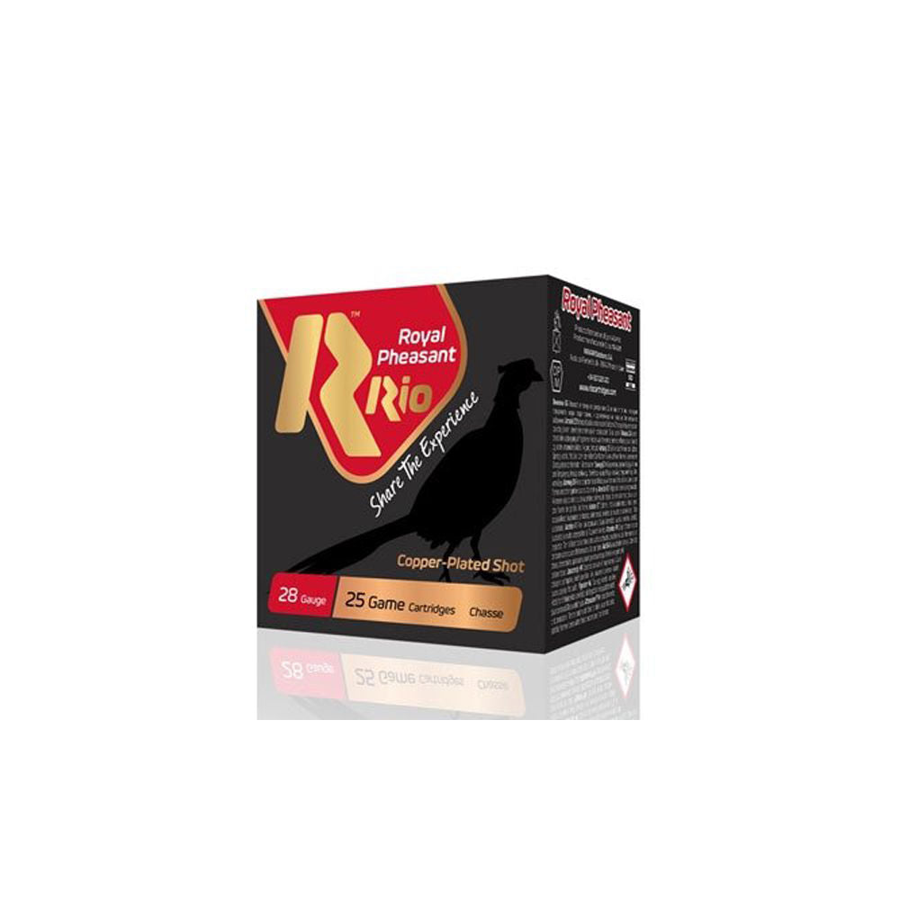 Rio Ammunition Royal Pheasant Copper Shotgun Ammo 28 Gauge 2.75 in 1 oz #5