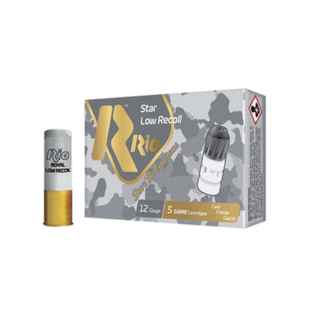 Rio Ammunition Royal Star Slug Low Recoil Shotgun Ammo 12 Gauge 2.75 in 1 oz Slug