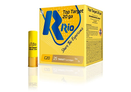 Rio Ammunition Top Target Heavy Field #7.5 20 Gauge 7/8 oz 2.75 in