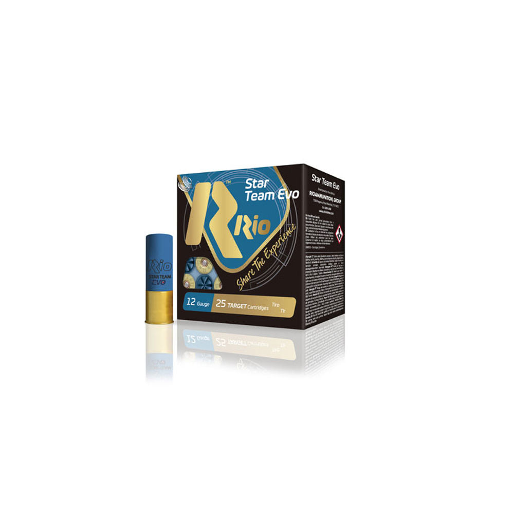 Rio Ammunition Target Load Skeet Shotgun Ammo 12 Gauge 2.75 in 1-1/8 oz #9