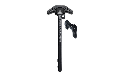 Rise Armament RA-220 Ambi Charging Handle and 6423 Safety Selector for AR-15, Nitride Black