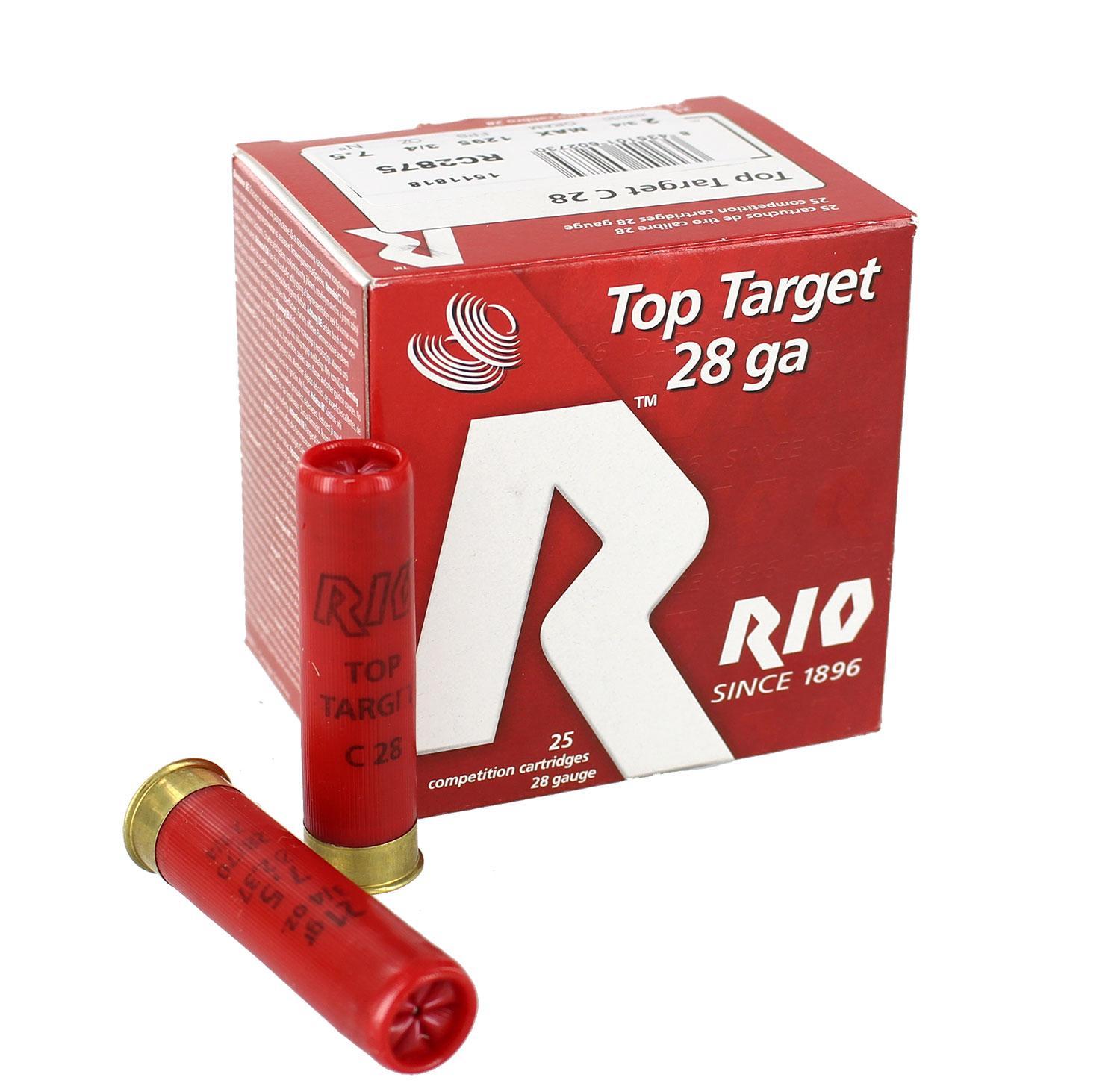 Rio Ammunition  Shotgun Ammo 28 Gauge 2.75 in 3/4 oz #7.5