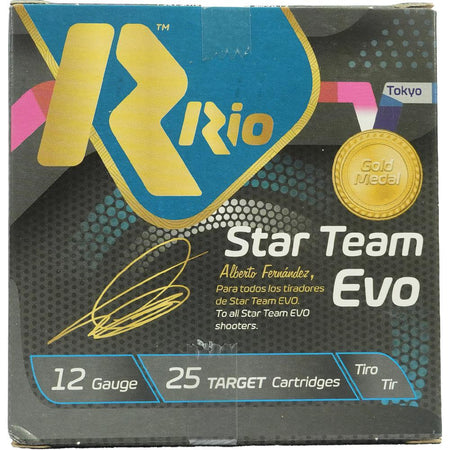 Rio Ammunition Star Team EVO High Velocity Shotgun Ammo 12 Gauge 2.75 in 1 oz #8