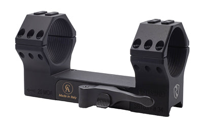 Riton Optics 30mm Picatinny QD Scope Mount, Contessa Hardened Steel, 0 MOA, Black XRC30QD23