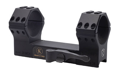 Riton Optics 34mm Picatinny Quick Detach Mount, Hardened Steel, 20 MOA, Black XRC34QD2023