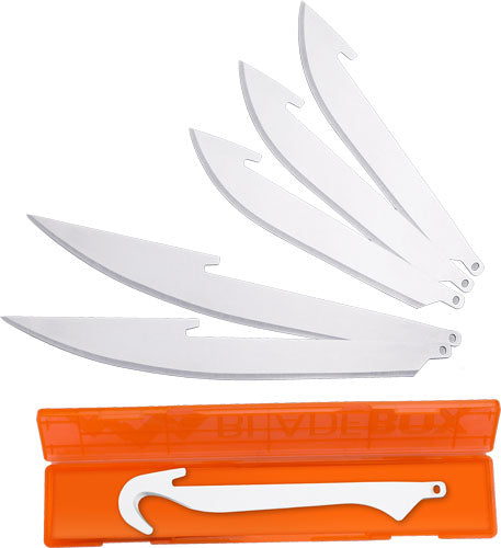 Outdoor Edge Replacement Combo Blade Pack 3 Drop Point 2 Bone 1 Gut Hook