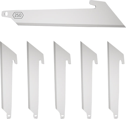 Outdoor Edge 6-Pack 2.5" Stainless Utility Replacement Blades
