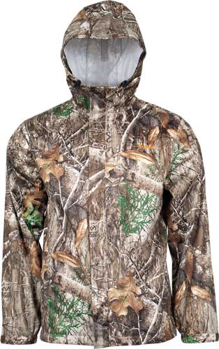 Habit Men's Roaring Springs Packable Rain Jacket Realtree Edge M