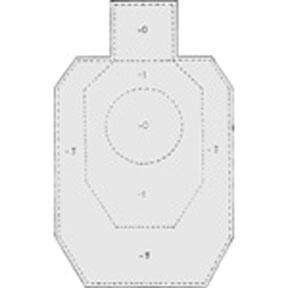 Speedwell IDPA Paper Targets 22" x 34" - 100 Per Pack