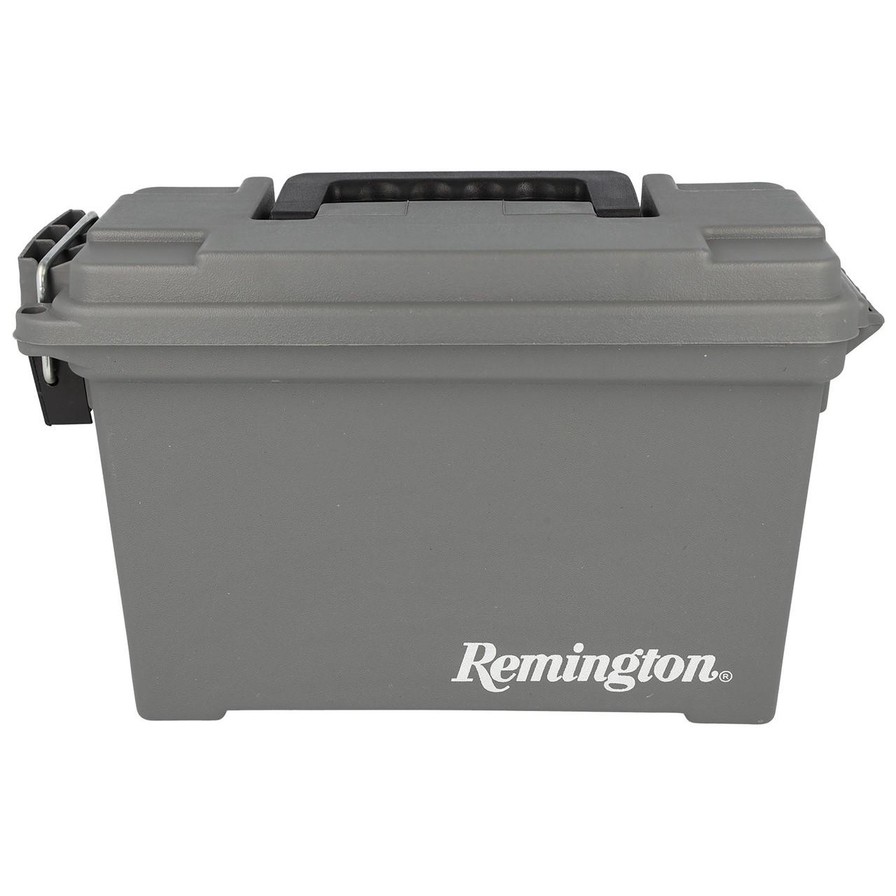 Remington 30 Caliber Plastic Field Ammo Can with Folding Handle and Latch