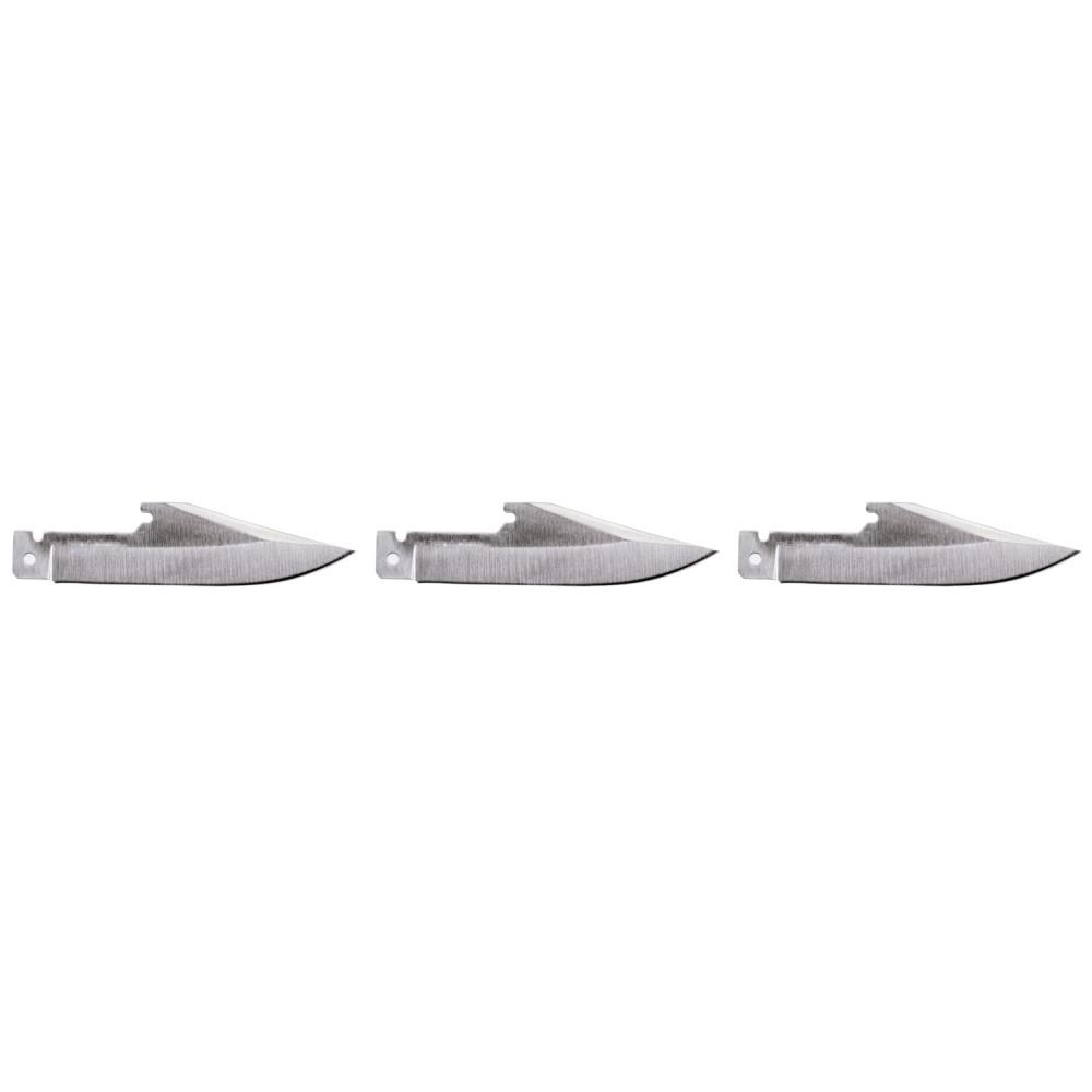 Remington RXB Stainless Steel Drop Point Blade Replacement Set 3 Count