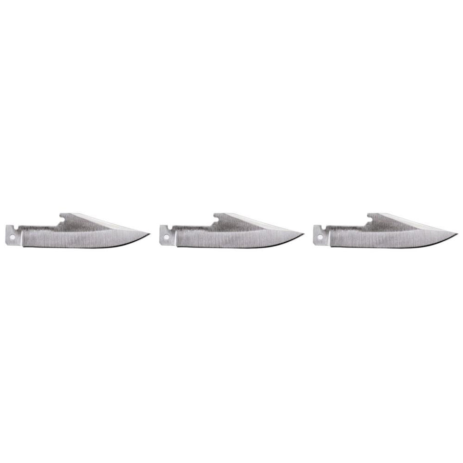 Remington RXB Stainless Steel Drop Point Blade Replacement Set 3 Count