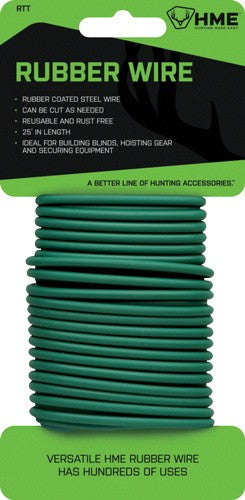 HME Reusable Green Rubber Wire 25 Feet