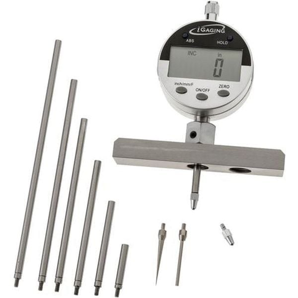 iGaging Digital Depth Measurement Gauge Set