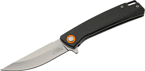 RUC 4" Folding Pocket Knife Black Micarta Handle D2 Blade