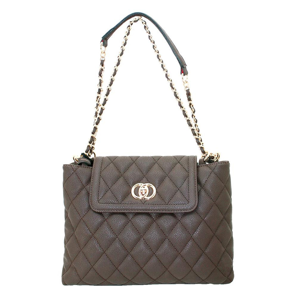 Cameleon Coco Vegan Leather Brown CCW Purse - Stylish Concealed Carry Bag