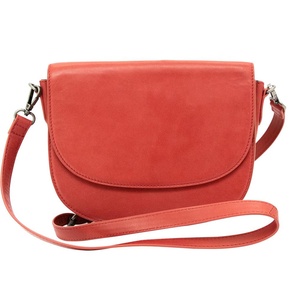 Cameleon Sophia Maia VT Leather CCW Crossbody Bag Red