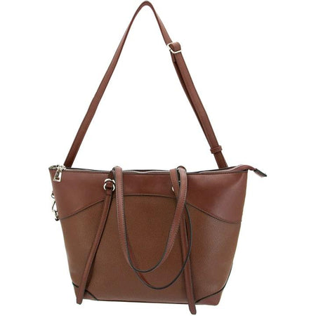 Cameleon Grace Tan Concealed Carry Shoulder Bag with CCW Pocket