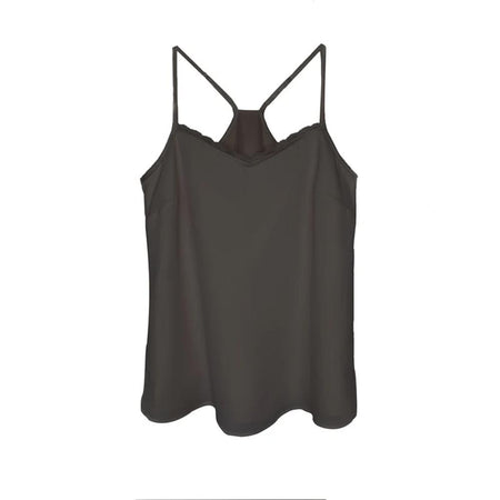Cameleon Armed Concealed Carry Camisole Top Black Large