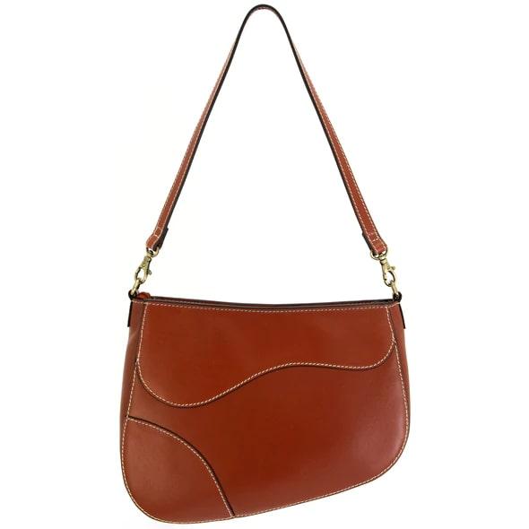 Cameleon Saddle Concealed Carry Handbag Brown