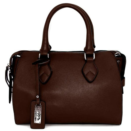 Cameleon Bella CCW Handbag Dark Chestnut with Padded Gun Compartment