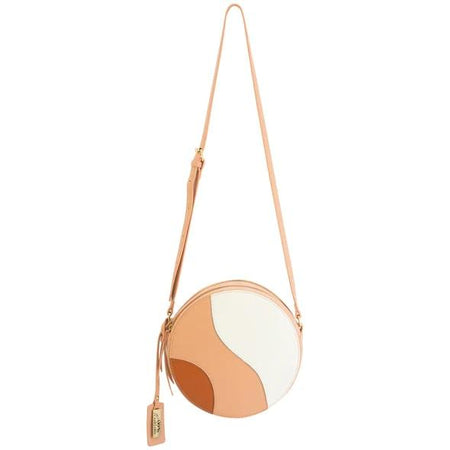 Cameleon Calico Clara Tan CCW Crossbody Concealed Carry Purse