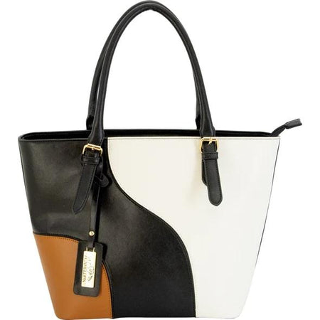 Cameleon Calico Esme Black CCW Top-Handle Concealed Carry Bag