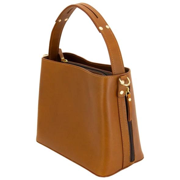 Cameleon S&W CCW Bucket Shoulder Bag Concealed Carry - Tan