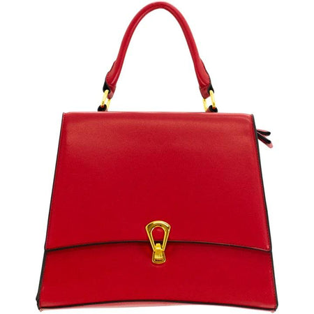 Cameleon Lissa Red Concealed Carry Fashion Purse with Side-Access CCW Pocket