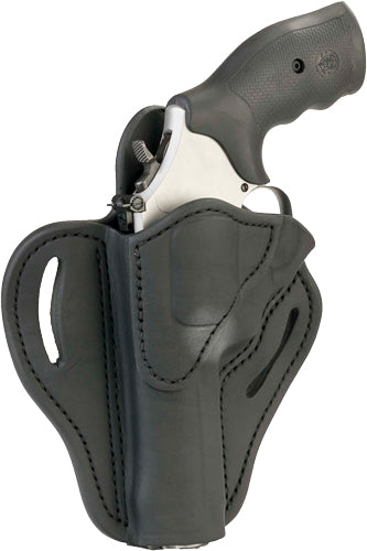 1791 Multi-Fit OWB Belt Holster K-Frame Revolver 6 Inch Barrel Black LH