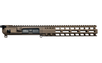 Radian Weapons R0640 Upper & 10" MLOK Handguard Set for AR-15, Raptor-SD Charging Handle Included, Brown Cerakote