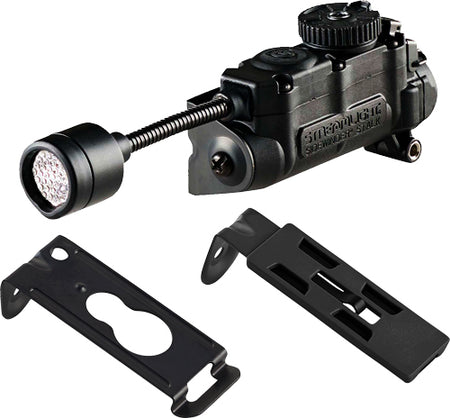 Streamlight Sidewinder Stalk ARC Rail Helmet Clip Black Tactical Light