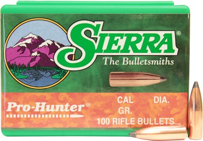 Sierra .303 Cal .311 180gr Spitzer Pro-Hunter Reloading Bullets 100ct
