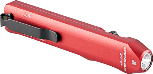 Streamlight Wedge EDC Flashlight White and Red with Pocket Clip