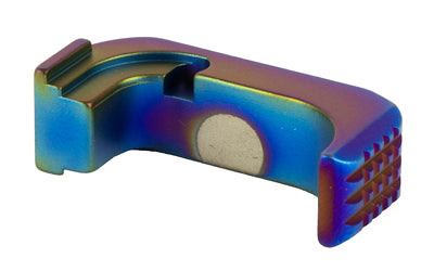Shield Arms Right-Hand Premium Magazine Release, Peacock Anodized, Fits Glock 43X/48 G43X-PRM-PBF-RH