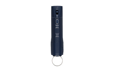 SABRE 2-in-1 Flip Top Pepper Gel with UV Dye and 130dB Alarm, Navy Blue