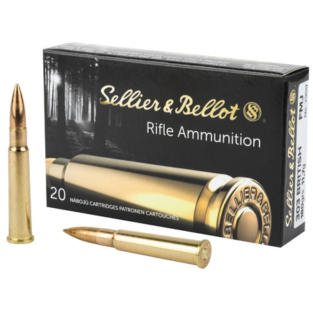 Sellier and Bellot Rifle .303 British 180 grain Full Metal Jacket ammunition