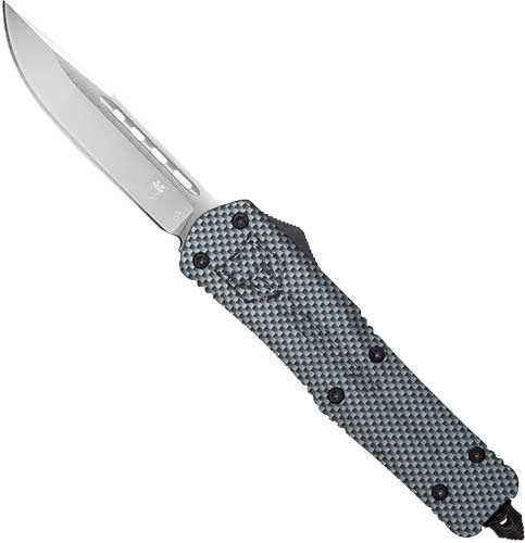 CobraTec Small OTF FS3 Carbon Fiber Drop Point D2 Blade 3" Knife