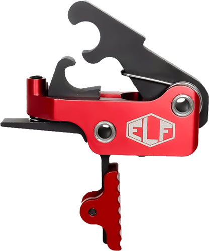 Elftmann SE Adjustable Straight AR Trigger Red 2.75-4 LB