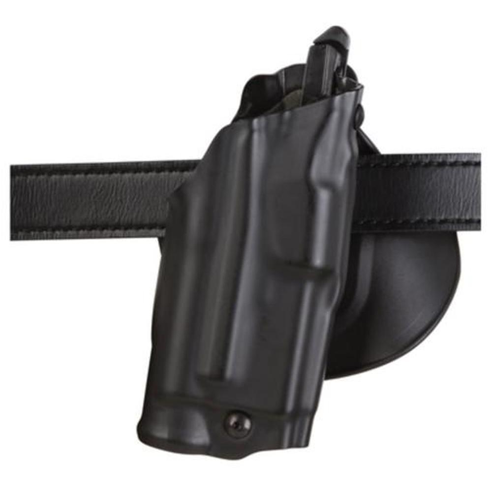 Safariland 6378 ALS Paddle and Belt Holster for Glock 17/22 with Integrated M3 Light Plain Black RH