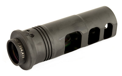SureFire SFMB-338-5/8-24 .338 Lapua Muzzle Brake with Fast-Attach Suppressor Adapter, 5/8-24 Thread, Black