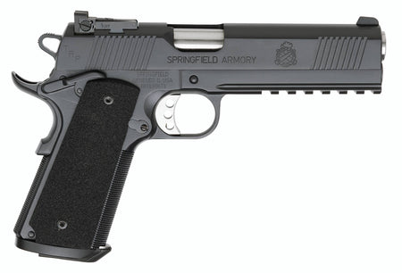 Springfield Armory PC9105LCA18 1911 TRP Operator *CA Compliant 45 ACP 5" 7+1 Black Armory Kote Long Black Carbon Steel Slide Black G10 Grip
