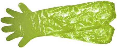 HME Disposable Shoulder-Length Field Dressing Gloves Latex-Free 1 Pair