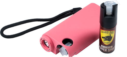 Guard Dog Pink Olympian Rechargeable 3-in-1 Stun Gun/Light/Pepper Spray