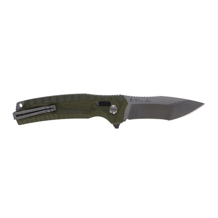 SOG Hidaka XR Kiku Matsuda Design 4" Tanto Folding Knife Olive