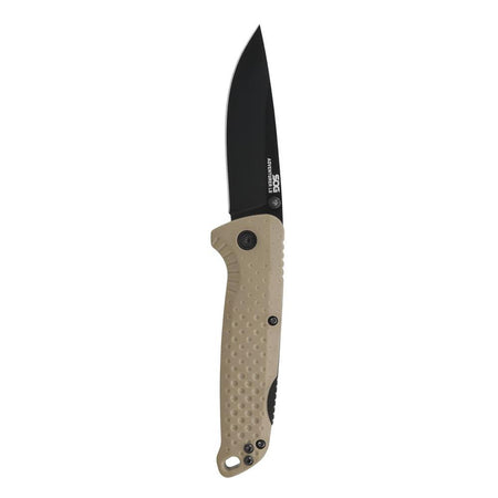 SOG Knives Adventurer LB 3" Drop Point Folding Knife FDE Finish