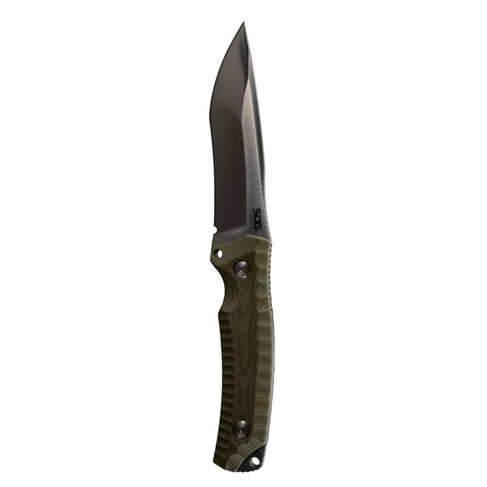 SOG Hidaka FX 4.8" Drop Point Fixed Blade Knife with Kydex Sheath