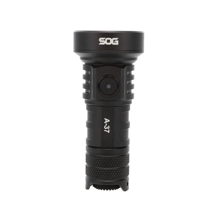 SOG A-37 Compact EDC Flashlight 1320L with SOS Mode Black
