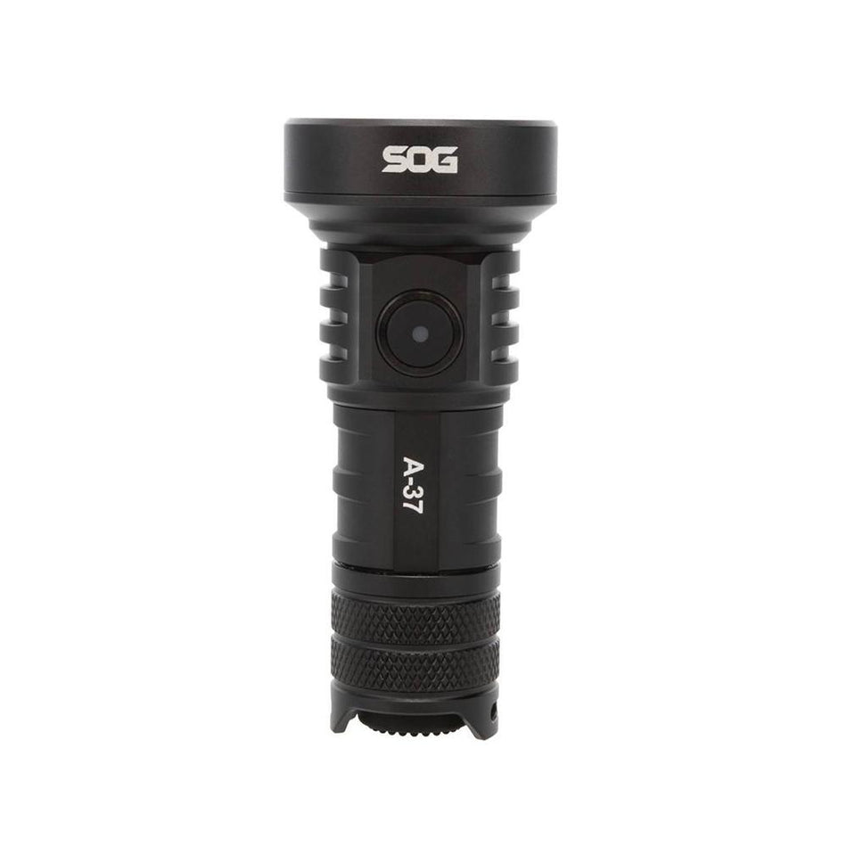 SOG A-37 Compact EDC Flashlight 1320L with SOS Mode Black