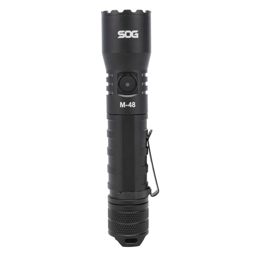 SOG M-48 CREE LED Tactical Flashlight 2500 Lumens Black